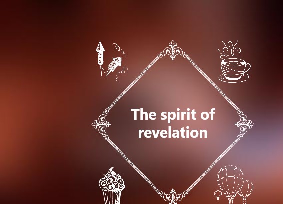 The spirit of revelation